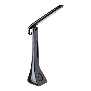 Rabalux - Candeeiro de mesa LED com regulação e ecrã LED/7W/5V 4000K preto