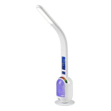 Rabalux - Candeeiro de mesa LED RGB com regulação LED/5W/230V branco