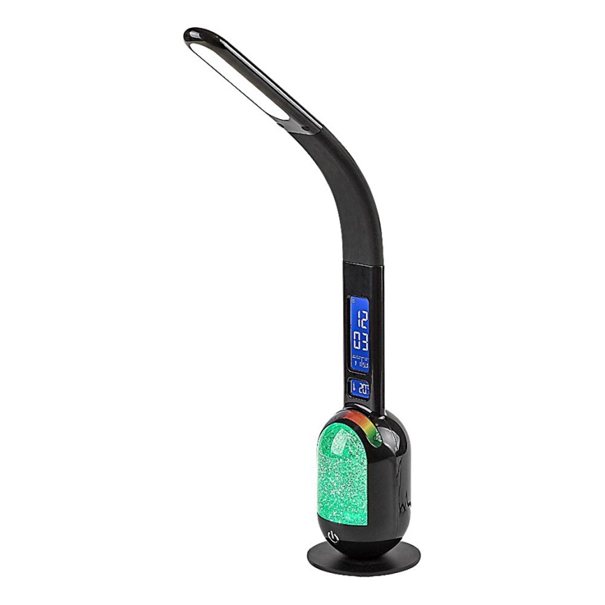 Rabalux - Candeeiro de mesa LED RGB com regulação LED/5W/230V preto