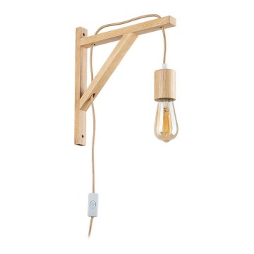 Rabalux - Candeeiro de parede 1xE27/60W/230V faia