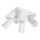 Rabalux - Candeeiro de teto 4xGU10/7W/230V branco