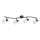 Rabalux - Candeeiro de teto com 4 focos 4xE14/40W/230V