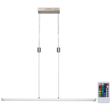Rabalux - Candeeiro LED RGB suspenso com regulação LED/24W/230V Wi-Fi Tuya + comando