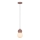 Rabalux - Candeeiro suspenso 1xG9/38W/230V rosa
