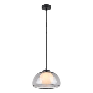 Rabalux - Candeeiro suspenso 1xG9/5W/230V fumado