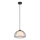 Rabalux - Candeeiro suspenso 1xG9/5W/230V fumado