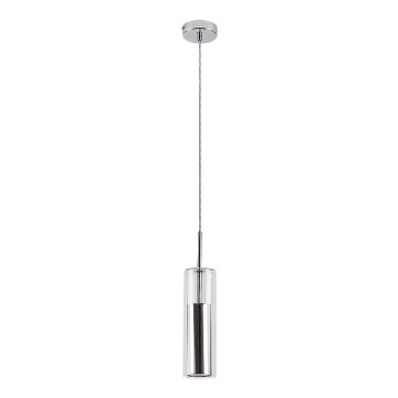 Rabalux - Candeeiro suspenso 1xGU10/50W/230V transparente/cromado brilhante