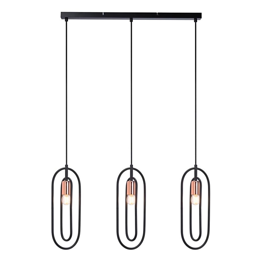 Rabalux - Candeeiro suspenso 3xE27/40W/230V