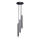 Rabalux - Candeeiro suspenso 3xG9/5W/230V preto