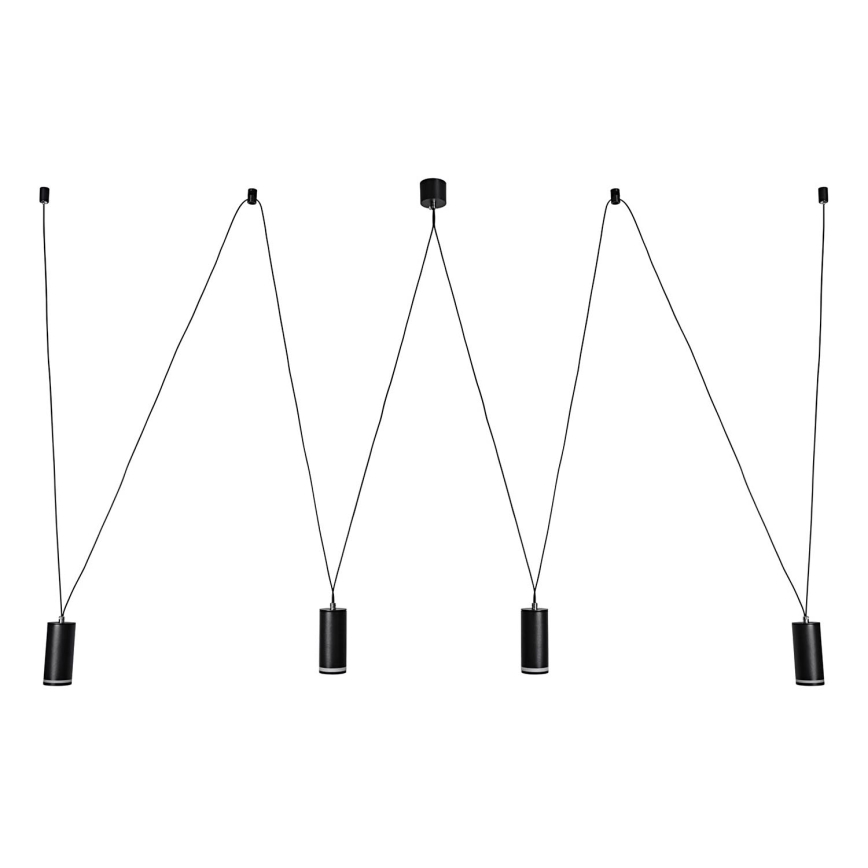 Rabalux - Candeeiro suspenso 4xGU10/5W/230V aranha