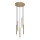 Rabalux - Candeeiro suspenso 5xG9/5W/230V dourado
