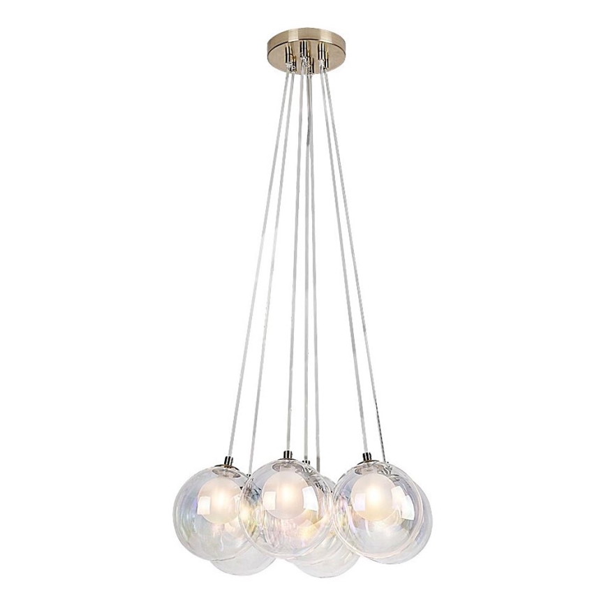 Rabalux - Candeeiro suspenso 7xG9/25W/230V