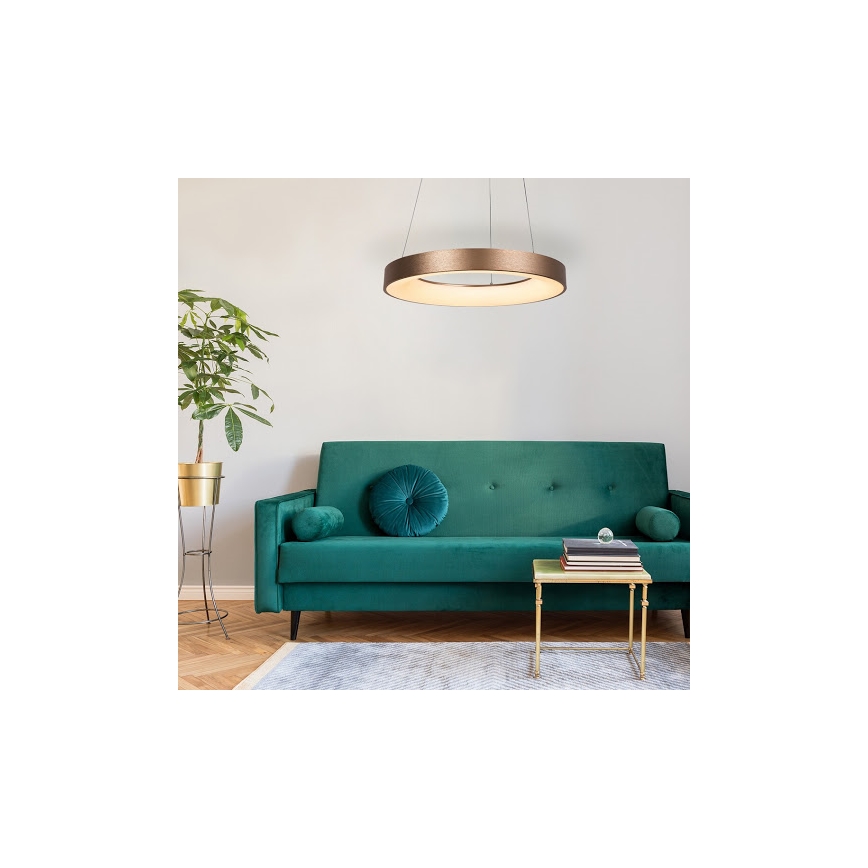 Rabalux - Candeeiro suspenso LED CARMELLA LED/80W/230V diâmetro 80 cm