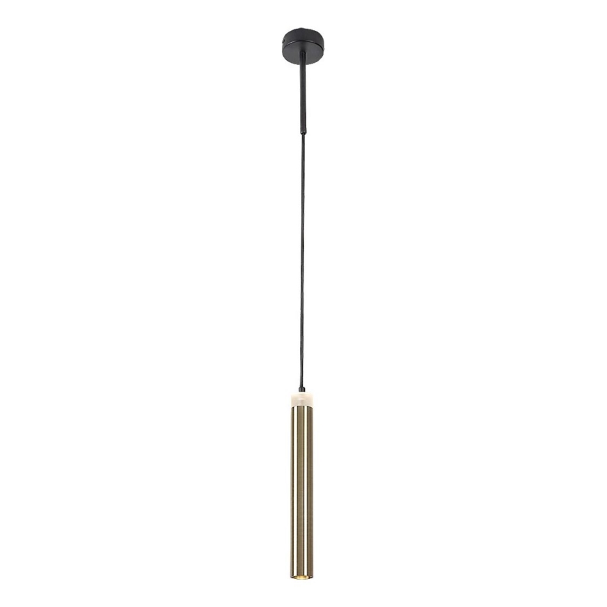 Rabalux - Candeeiro suspenso LED LED/10W/230V 4000K preto/dourado