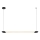 Rabalux - Candeeiro suspenso LED LED/28W/230V 3000K