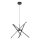 Rabalux - Candeeiro suspenso LED LED/40W/230V 3000K preto