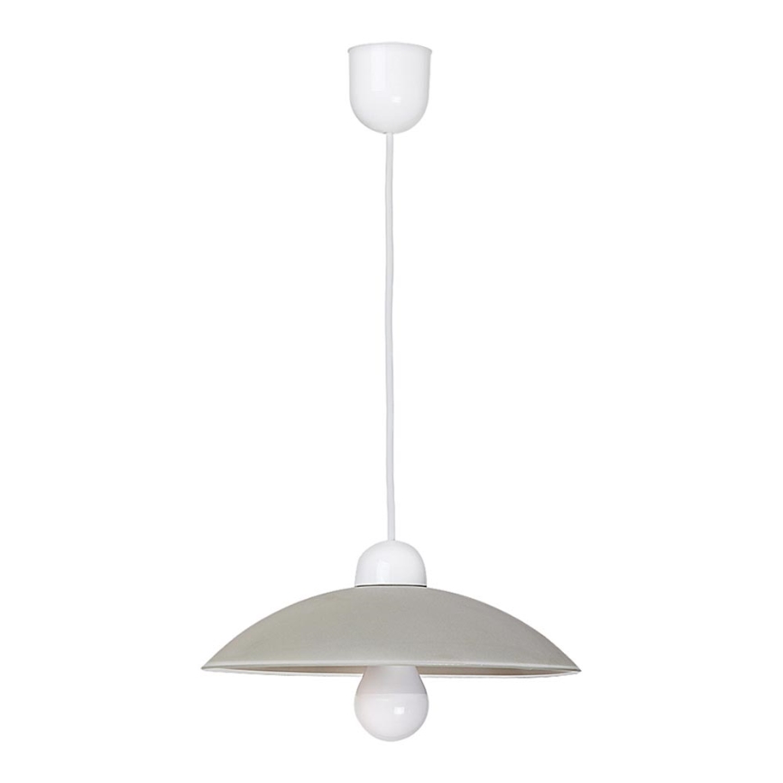 Rabalux - Candelabro 1xE27/60W/230V cinzento