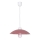 Rabalux - Candelabro 1xE27/60W/230V vermelho