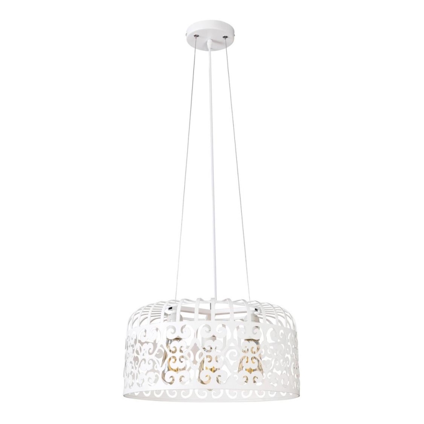 Rabalux - Candelabro 3xE27/60W/230V branco