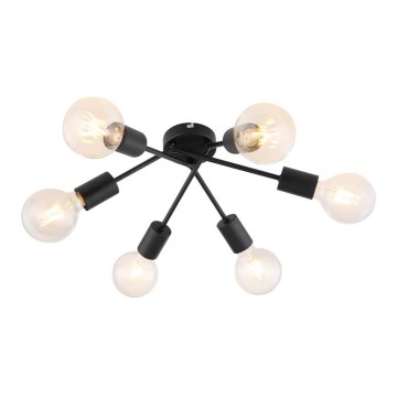 Rabalux - Candelabro embutido 6xE27/40W/230V