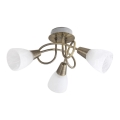 Rabalux - Candelabro integrado 3xE14/40W/230V bronze
