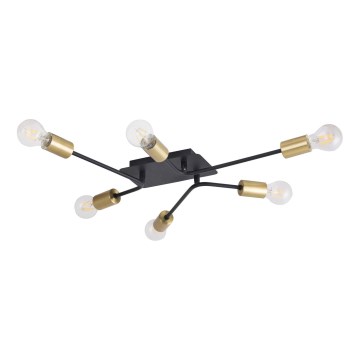 Rabalux - Candelabro integrado 6xE27/15W/230V