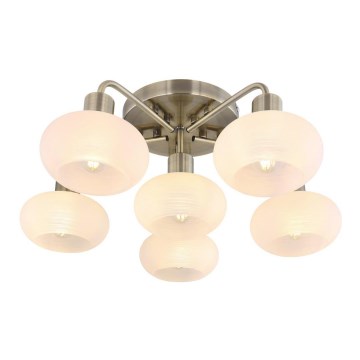 Rabalux - Candelabro montado à superfície 6xE14/40W/230V