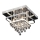 Rabalux - Candelabro montado à superfície de cristal LED/36W/230V + 4xE14/40W