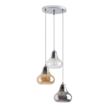 Rabalux - Candelabro num fio 3xE27/60W/230V