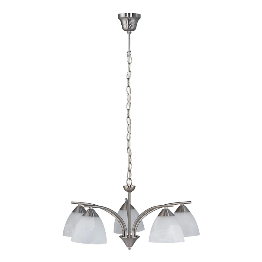 Rabalux - Candelabro numa corrente 5xE14/40W/230V