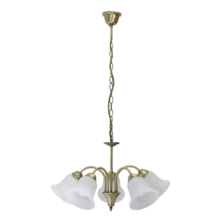 Rabalux - Candelabro numa corrente 5xE14/40W/230V