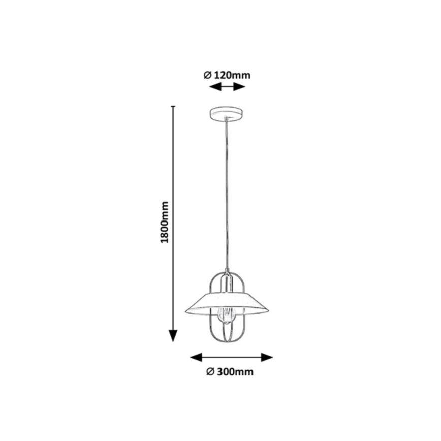 Rabalux - Candelabro suspenso 1xE27/40W/230V