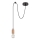 Rabalux - Candelabro suspenso 1xE27/60W/230V faia