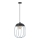 Rabalux - Candelabro suspenso 1xE27/60W/230V preto/azul