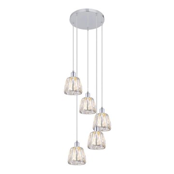 Rabalux - Candelabro suspenso 5xE14/40W/230V