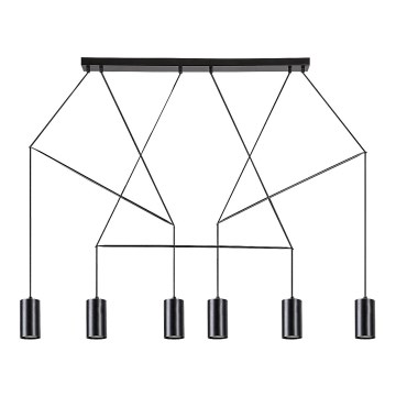 Rabalux - Candelabro suspenso 6xGU10/50W/230V