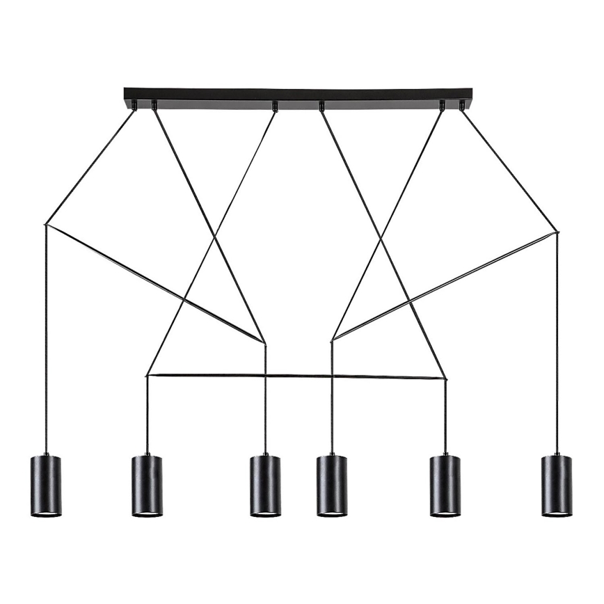 Rabalux - Candelabro suspenso 6xGU10/50W/230V
