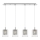 Rabalux - Candelabro suspenso de cristal 4xG9/40W/230V