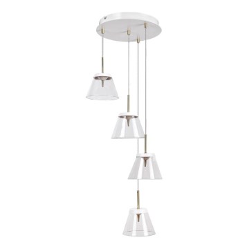 Rabalux - Candelabro suspenso LED AVIANA 4xLED/6W/230V