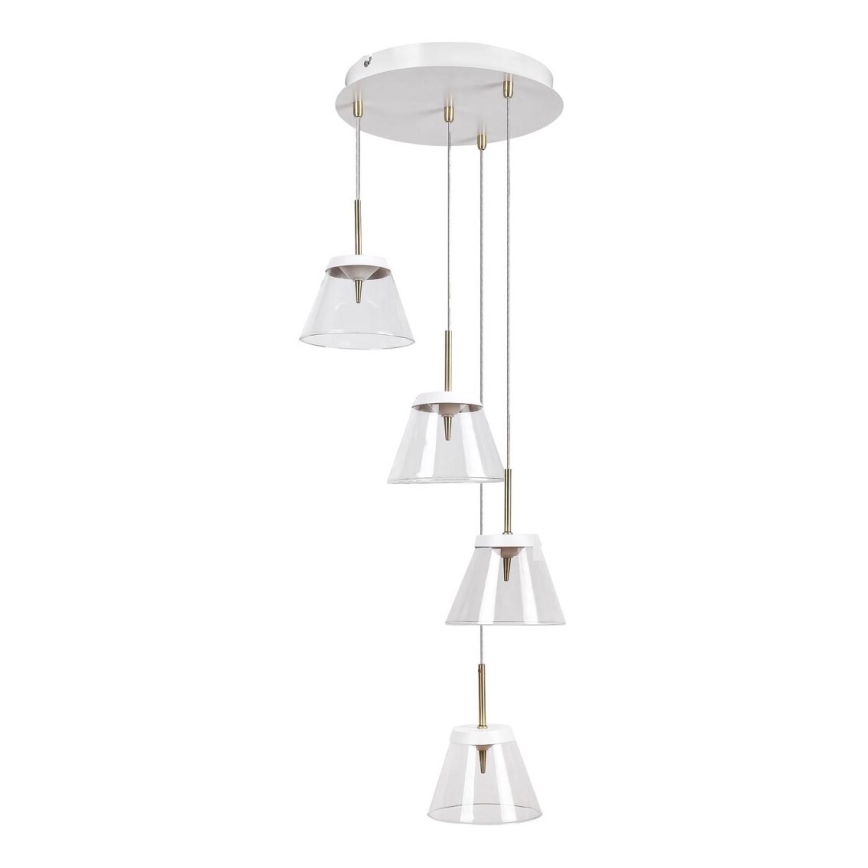 Rabalux - Candelabro suspenso LED AVIANA 4xLED/6W/230V