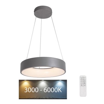 Rabalux - Candelabro suspenso LED com regulação LED/24W/230V redondo 3000-6000K + CR
