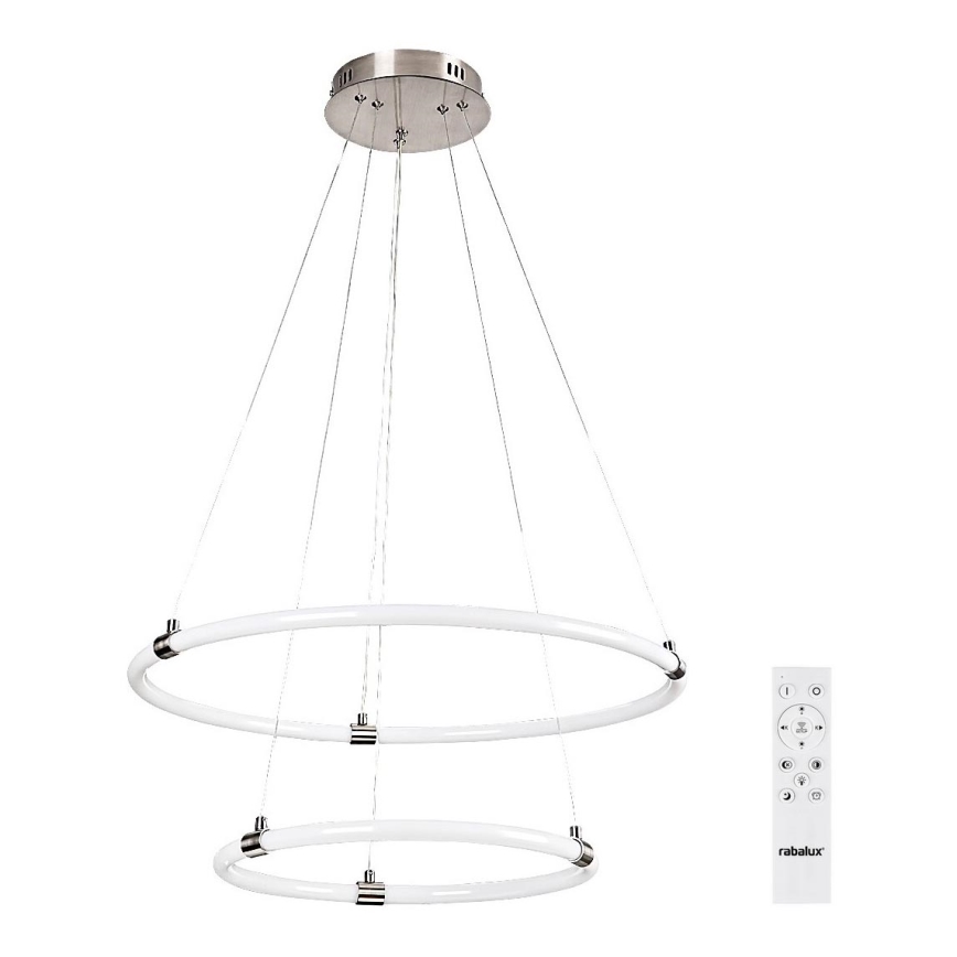 Rabalux - Candelabro suspenso LED com regulação LED/55W/230V + controlo remoto