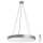 Rabalux - Candelabro suspenso LED com regulação LED/60W/230V prateado 3000-6000K + controlo remoto