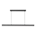 Rabalux - Candelabro suspenso LED LED/30W/230V 4000K preto