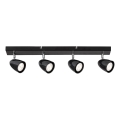 Rabalux - Foco 4xGU10/5W/230V preto