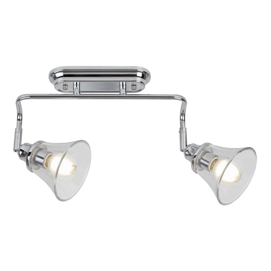 Rabalux - Foco de casa de banho 2xE14/40W/230V IP44