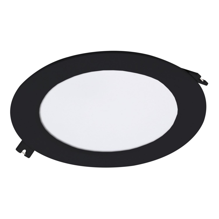 Rabalux - Foco de encastrar LED LED/12W/230V diâmetro 17 cm preto