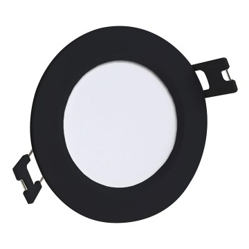Rabalux - Foco de encastrar LED LED/3W/230V diâmetro 9 cm preto