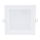 Rabalux - Foco de encastrar LED LED/6W/230V 3000K 12x12 cm branco