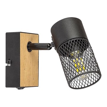 Rabalux - Foco de parede 1xE14/40W/230V carvalho